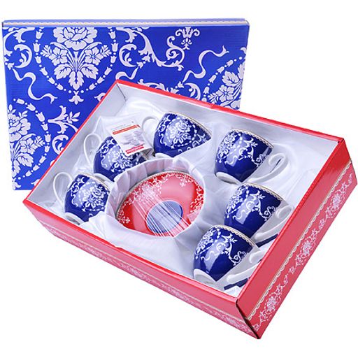 27888 Чайный сервиз фарфор 12 пр 220мл LR (х6)(х8) - Mayer&boch фото 4