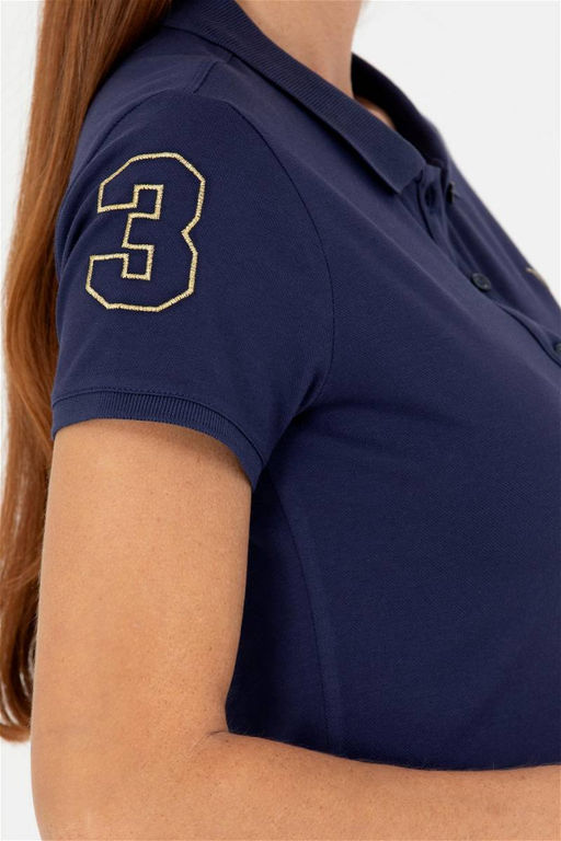 Женское темно-синее вязаное платье - U.s. polo assn фото 14