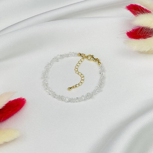 Браслет из Херкимерского кварца 16,5 см +