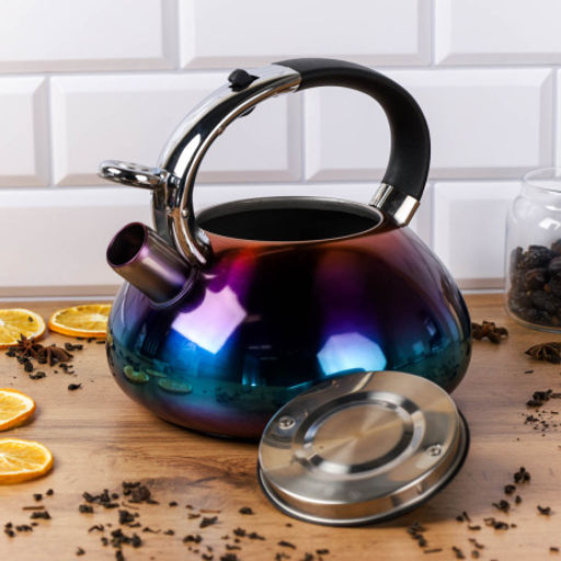 Чайник 3,0 л / NX-097 /уп 12/ фиолетовый неон/0,98 - Галеонтрейд фото 3