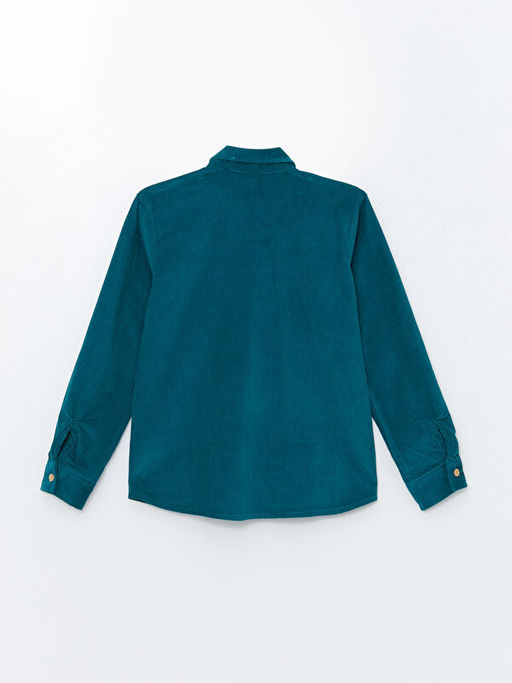 Kadife Erkek ?ocuk G?mlek - Waikiki фото 2