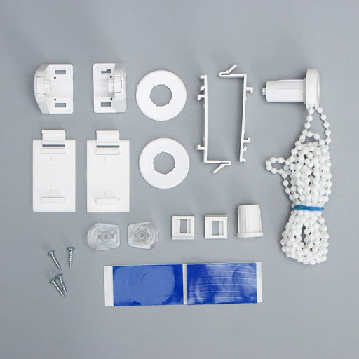 Штора рулонная Вудэн, премиум блэкаут, 61160 см, 3 варианта крепления, цвет бежево-серый - Simaland фото 5