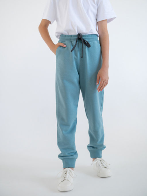 Джоггеры трикотажные 3х нитка петельный - Lesi kids фото 33