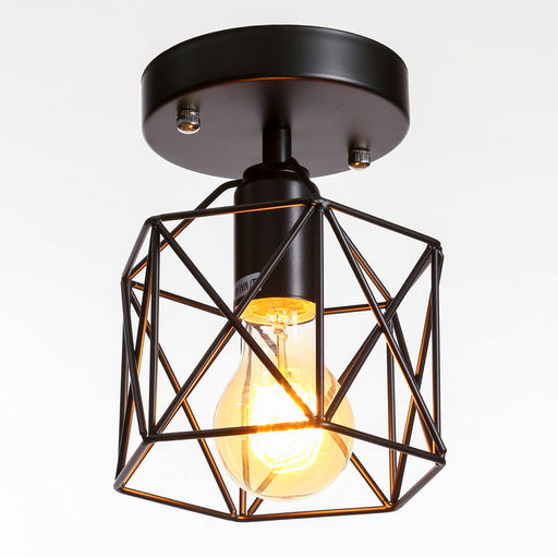 Люстра «Сеть» 1×40 Вт Е27 черный 13×13×17 см BayerLux