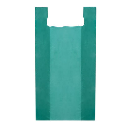 Цена за 50 шт. Пакет майка, полиэтиленовый, зеленый 45 х 90 см, 19 мкм