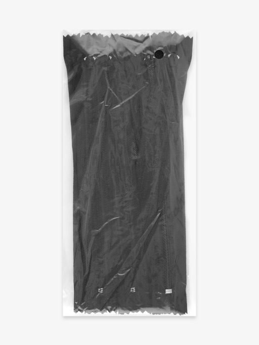 Цена за 10 шт. Молния «Спираль», №4, неразъёмная, брючная, замок автомат, 20 см, чёрная