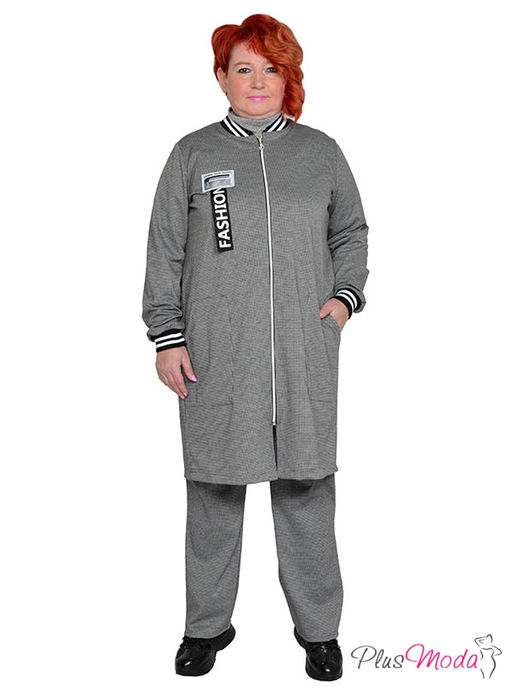 Брюки Модель №1836 размеры 44-84 - Plusmoda фото 3