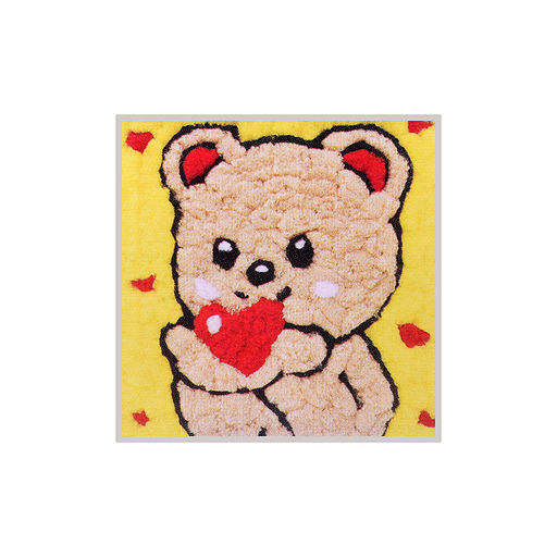 Набор творческая мастерская 22х22см Влюблённый мишка - Lori фото 3
