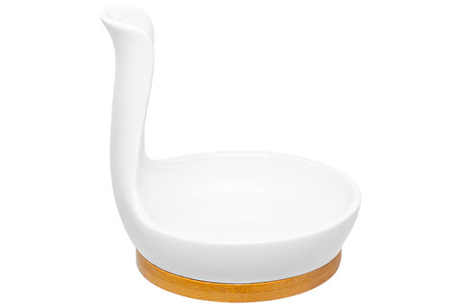 Подставка под ложку Elan Gallery Айсберг фарфор 12×12×13 см  фото 7