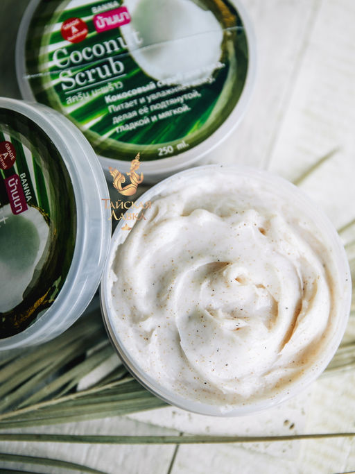 Скраб для тела Кокос 
BANNA
250 гр  фото 3