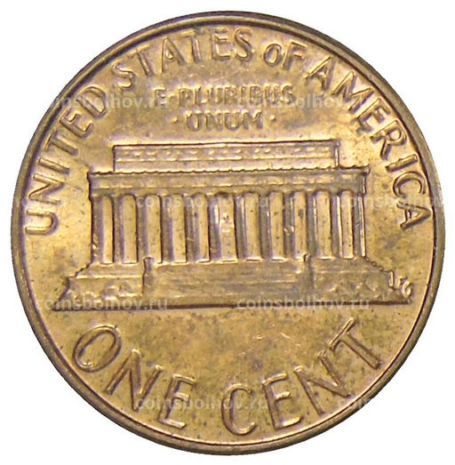 Монета 1 цент 1981 года D США