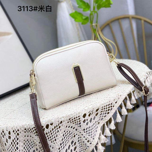 Женская сумка из искусственной кожи, цвет белый