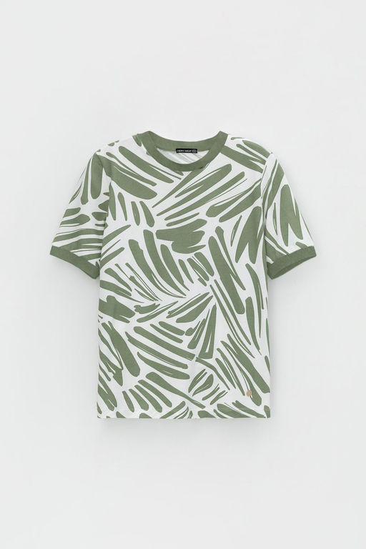 VERY NEAT _ ЕВТ 3220/1/сахар,фактура листьев фуфайка жен  фото 4