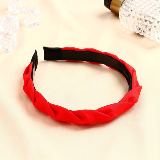 Цена за 2 шт. Ободок для волос «Амалия», глянец, 2 см, МИКС