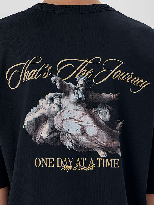 Футболка для мальчиков черная с принтом - Mark formelle фото 3