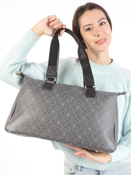 LACCOMA сумка AC89100-лагуна темно-серый эко кожа