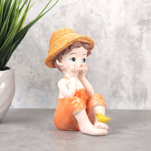 Цена за 2 шт. Фигурка Мальчик/девочка 2 штуки набор 12 см / 5059 /уп 60/ 706431 - ГалеонТрейд фото 2