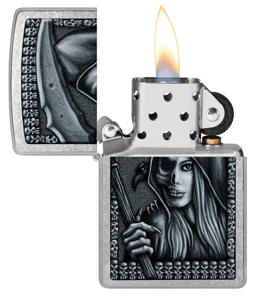 Зажигалка ZIPPO Зловещая красота | Grim Beauty 46151  фото 3