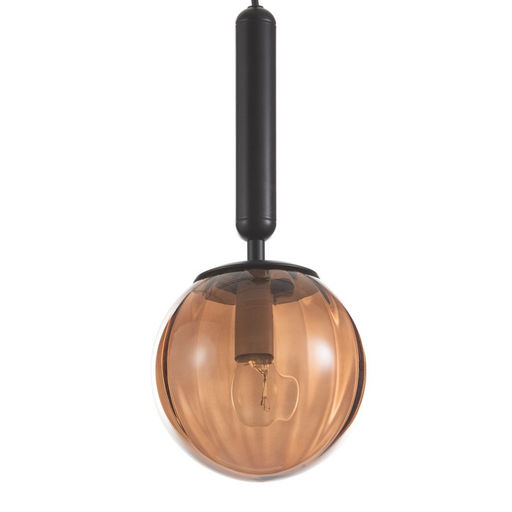 Светильник BayerLux «Джавиер» Е14 40 Вт черно-янтарный 15×15×35-185 см