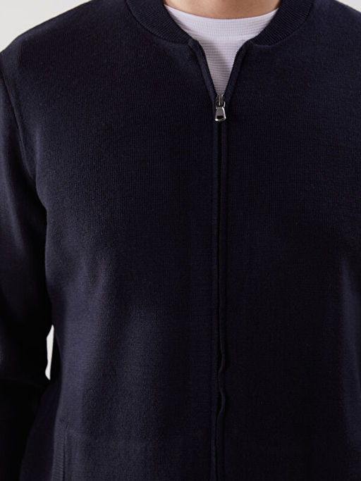 Kolej Yaka D?z Erkek Triko H?rka