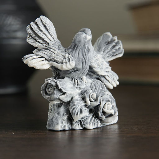 Фигурка «Голуби на ветке», 6 см