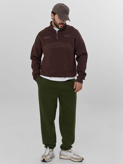 Брюки мужские зеленые - Mark formelle фото 5