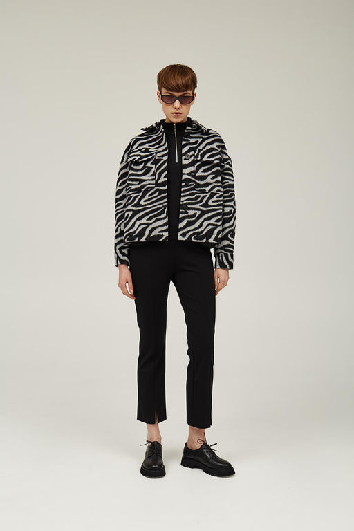 Куртка с анималистичным принтом - Incity фото 2