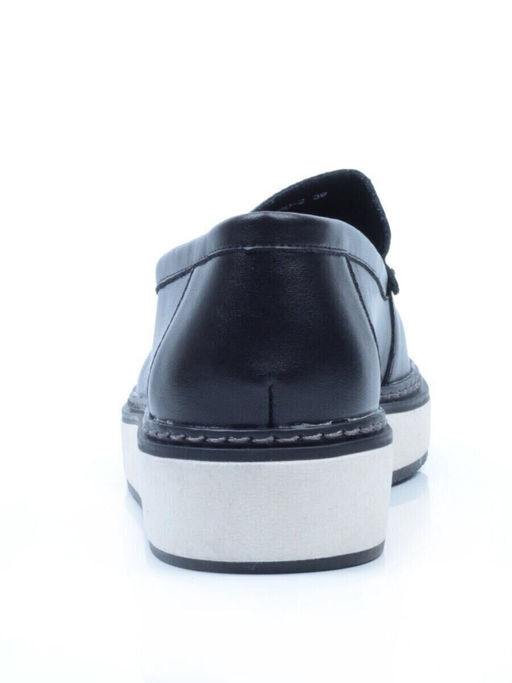 03-5060-2 BLACK Лоферы женские (натуральная кожа)