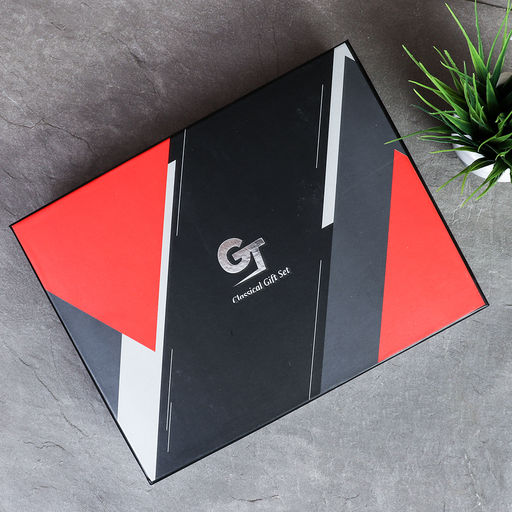 Набор в подарочной коробке Фляжка 500 мл + 4 стопки, воронка / FL-143 /уп 40/