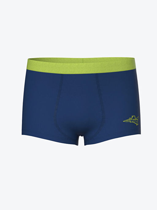 Bask?l? Erkek ?ocuk Boxer 3l? - Waikiki фото 2