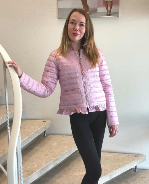 Куртка, розовая - Linea tesini фото 5