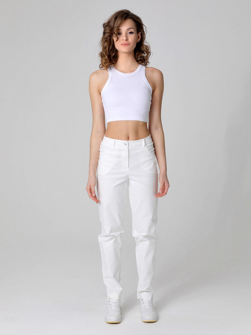 24235 Брюки белый