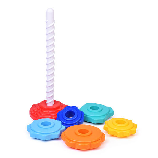 Пирамидка "Шестеренки" в сетке