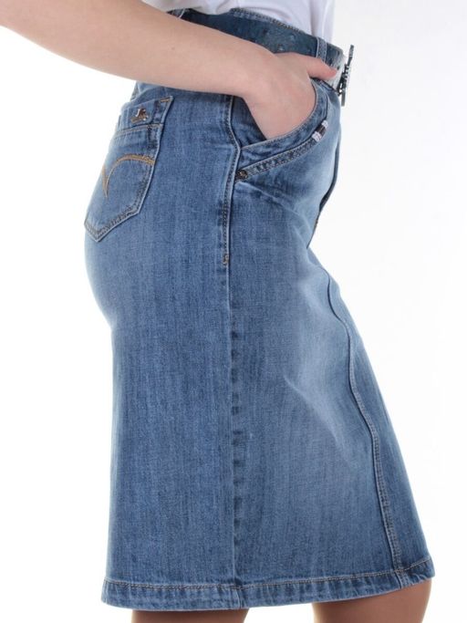 2712 Юбка джинсовая женская YAO YIN JEANS - Фабричный китай фото 5