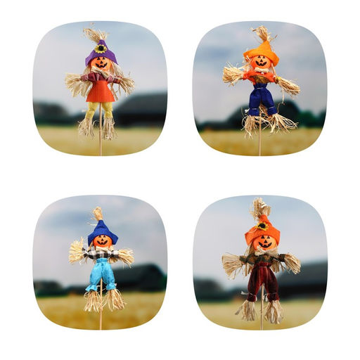 Цена за 2 шт. Огородное пугало Тыква, h=50 см, МИКС, Greengo  фото 3