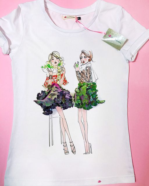 Эксклюзивная футболка Yana Pletneva упаковка плотный Zip пакет!