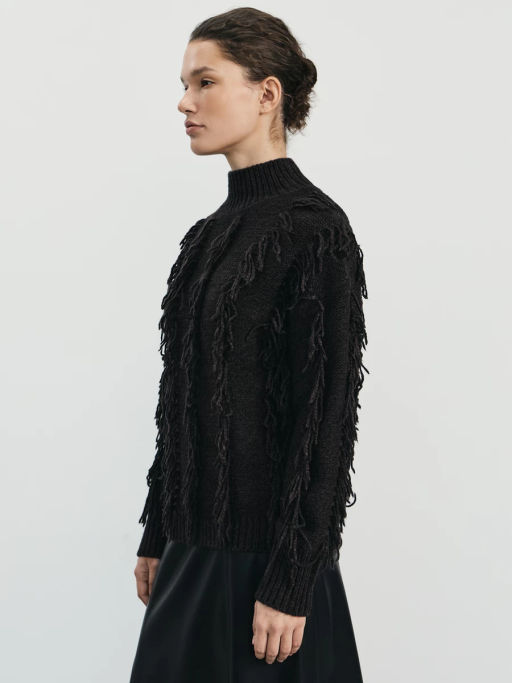 Свитер из фактурной пряжи / Zarina