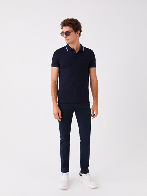 Polo Yaka K?sa Kollu Erkek Ti??rt - Waikiki фото 3