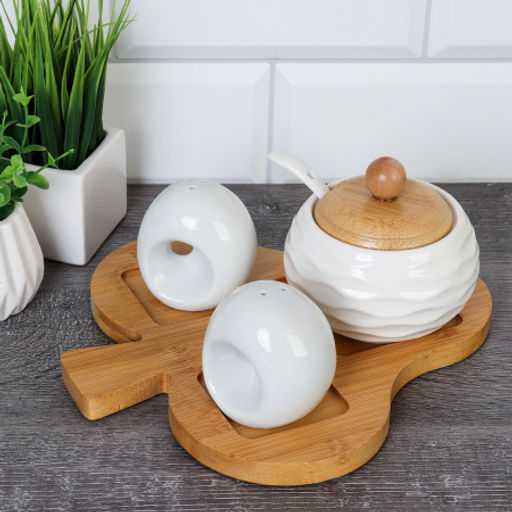 Набор для специй 3 предмета / SS339 /уп 24/ на подставке - Галеонтрейд фото 2