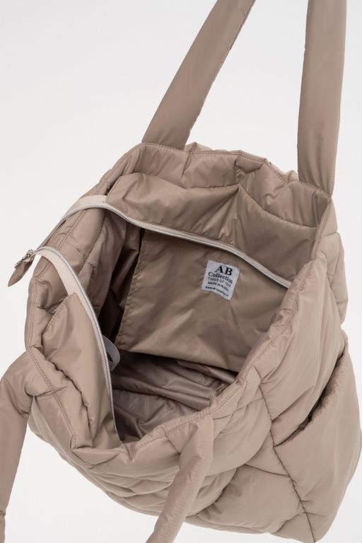 Сумка из стеганой плащевой ткани на синтепухе - А+б коллекция фото 8