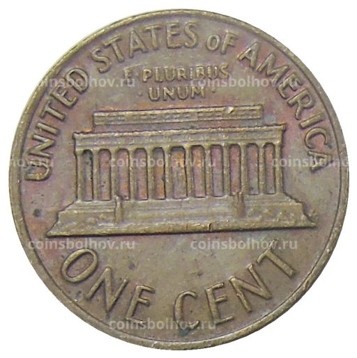 1 цент 1972 года США