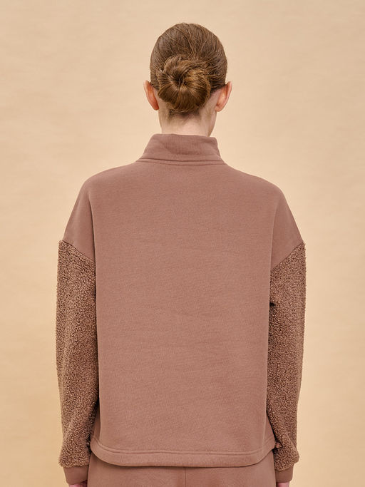 PELICAN, толстовка женская, Коричневый фото 2