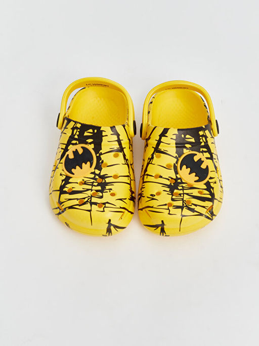 Batman Bask?l? Erkek ?ocuk Plaj Sandaleti - Waikiki фото 3