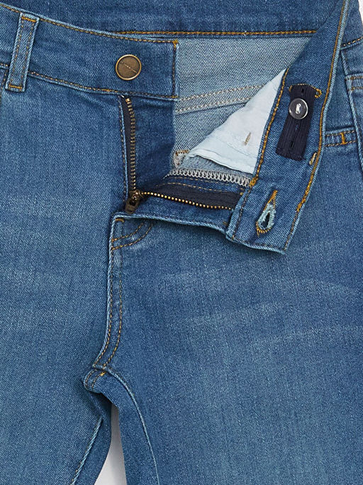 Beli Ayarlanabilir Lastikli Erkek ?ocuk Jean Pantolon - Waikiki фото 2