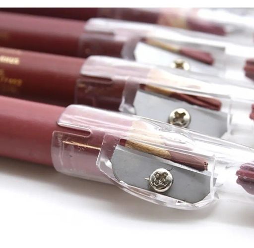 №04 Помада-карандаш 4-в-1 матовая водостойкая с точилкой Violette - No neme фото 4