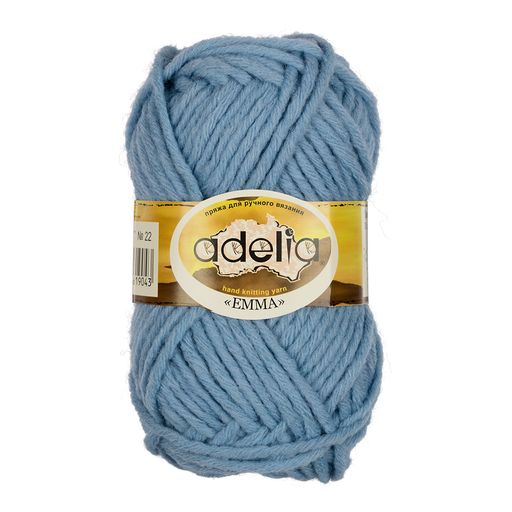 Пряжа ADELIA EMMA 80% акрил, 20% шерсть 10 шт. х 50 г 50 м  5 м СК/Распродажа