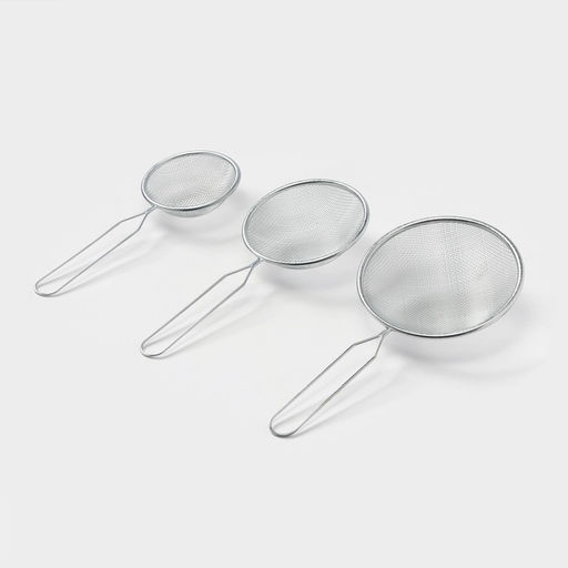 Набор сит Доляна, 3 шт, d=7 см, 8 см, 10 см  фото 3