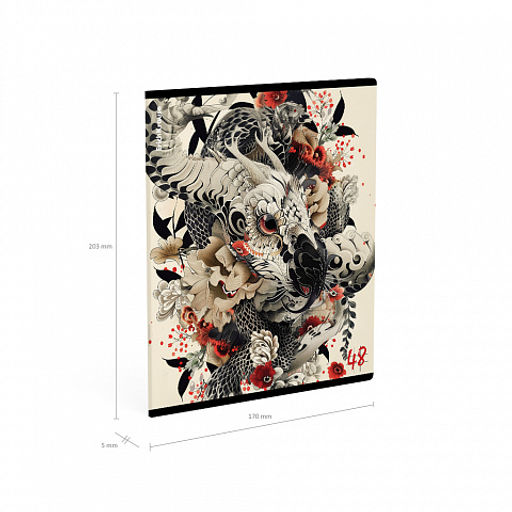 Цена за 5 шт. Тетрадь общая ученическая ErichKrause Ink Style, 48 листов, клетка_MIX-PACK фото 10