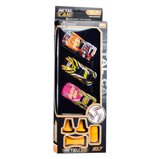 Набор машин "Ветер в колесах" металл, в коробке