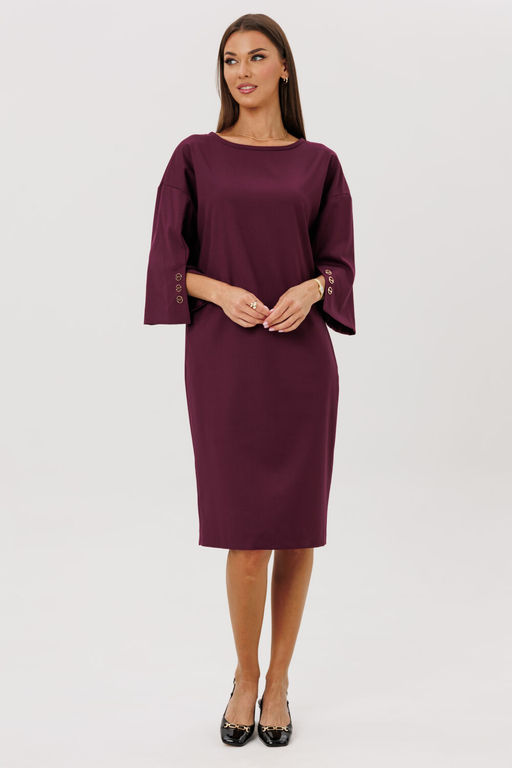 Платье Lars Style 1114 марсала